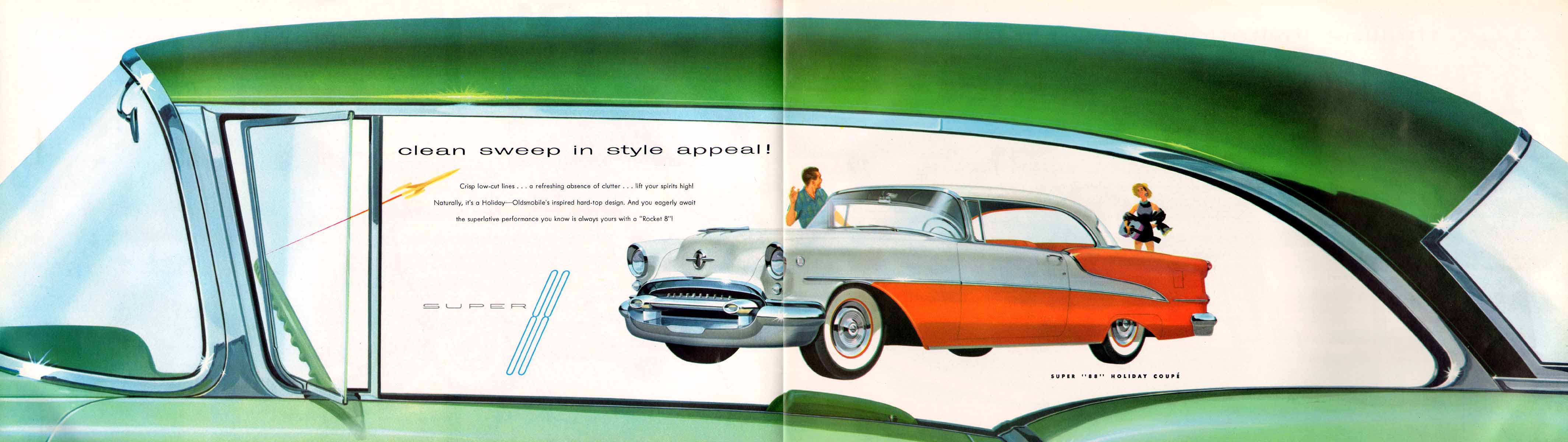 1955 Oldsmobile Motor Cars Brochure Page 17
